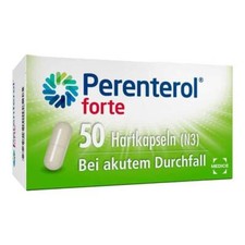 Perenterol® forte 250 mg bei akutem Durchfall & zur Vorbeugung · 50 St · PZN 047