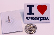 I LOVE VESPA PIN (MBA 590)