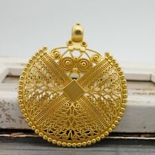 Nellys 1 großer Anhänger Arabischer Stil ca. 74x64mm gold Metallperlen