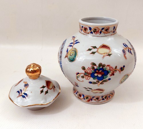 Deckelvase porzellan mit - deckelvase,