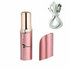 Elektrischer schmerzloser Damen Gesicht Haarentferner Trimmer Entfernung Epilierer USB
