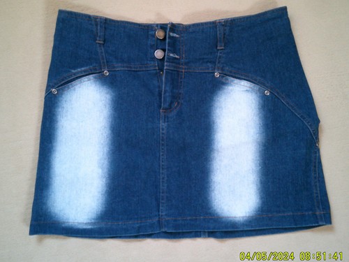 Amisu jeans minirock blau - amisu,
