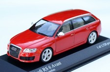 Audi RS 6 Avant Typ C6 Bj. 2008-2010, misanorot-metallic, Minichamps im M. 1:43