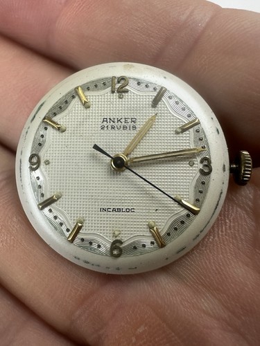 Vintage german anker rubis - vintage,