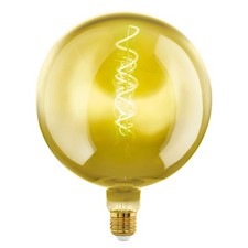 Eglo LED Spiral Filament G200 Riesen Globe 4W E27 Gold 40lm extra warmweiß 1900K