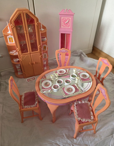 Vintage barbie esszimmer 80er