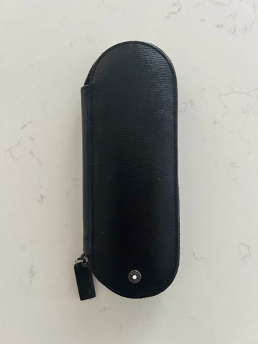 Montblanc leder stiftetui - montblanc, /