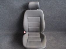 Fahrersitz Audi A6 4B Stoff Sitz Ausstattung dunkel grau schwarz