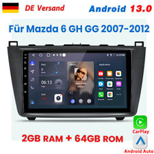 Für Mazda 6 GH mit BOSE Soundsystem Autoradio GPS Navi 9"Android 13 CarPlay WIFI