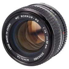 Minolta MC Rokkor PG 50mm f1.4 für X-700 X-300 XG-9 X-1 XK XM SR-1 XD SRT100X