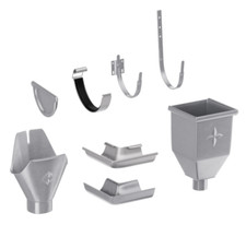 Dachrinne Dachrinnenteile