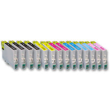 14 kompatible Patronen für EPSON STYLUS Photo R360 RX585 RX685 PX730WD
