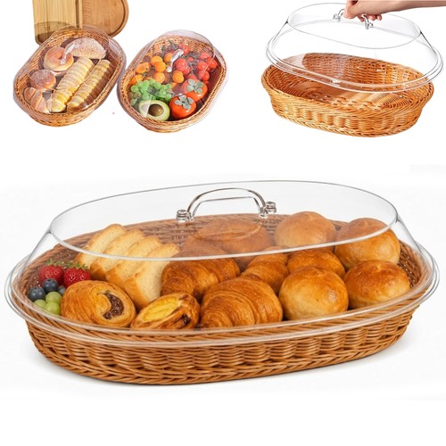 4er brotkorb set mit deckel - 4er,