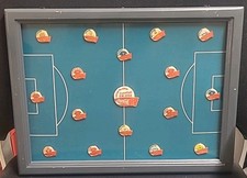 Coca-Cola Pin-Rahmen, Fußball EM 2004, Ca 30x40cm