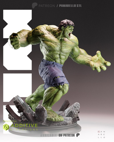 Hulk panarello fan art 6 - hulk, by