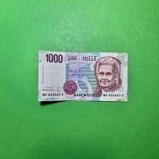 Italien - Banknote Geldschein 1000 Lire - 1990 - Papiergeld echt