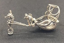 Miniatur Kutsche 800 Silber