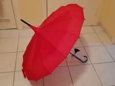 Toller, roter Pagoden-Schirm (Sonnenschirm, Regenschirm) - nie benutzt!