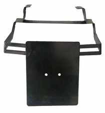 Herkules Adly Metall-Kennzeichenhalterung - Schwarz - Roller PR5S 50 / 25 ccm