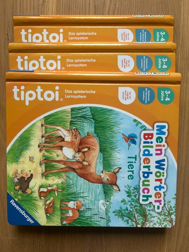 Tiptoi bücher - 3x,