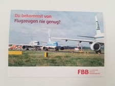 WERBEKARTE AK  - FLUGHAFEN