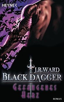 Gefangenes herz black - black, dagger