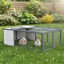 Freigehege Freilaufgehege Faltbar Hasen Kaninchen Meerschweinchen Gehege