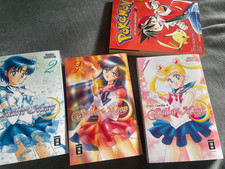 manga sailor moon 1 2 3 + Pokémon 1