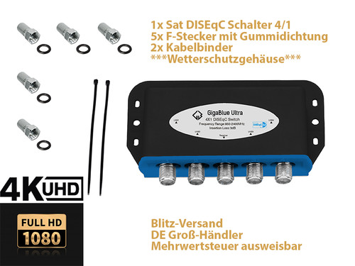 Gigablue ultra diseqc schalter - gigablue,