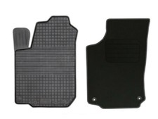 Fahrermatten Fussmatten Set für Opel Corsa C Bj. 2000 - 2006 Gummi und Velour U