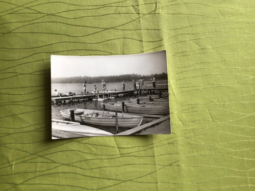Ddr postkarte veb leunawerke - ddr,