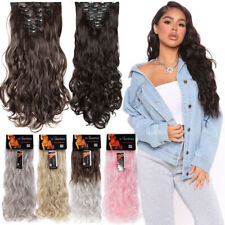 8 Tressen Haarteil Clip In