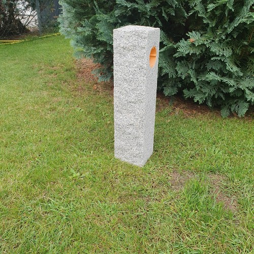 Gartensteckdose granit stele - granit,