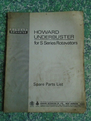Howard underbuster für - howard, s