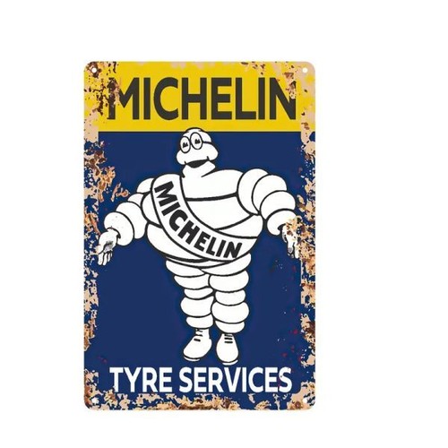 Blechschild michelin tyre - michelin,
