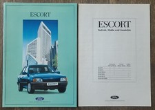 Ford Escort RS Turbo/XR3i/Cabrio/Turnier Mk4 Prospekt/brochure/folleto/opuscolo