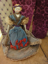 2 seltene antike Puppenstube Puppen Theater Puppen Mignonette