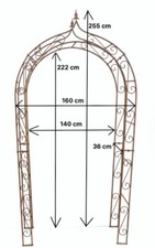 Rosenbogen Edelrost oder