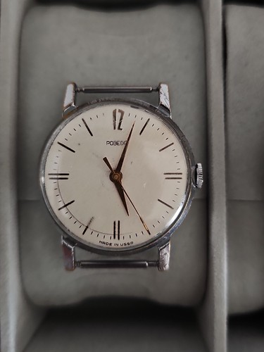 Vintage pobeda ussr mechanical - pobeda,