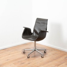 Tulip Bürostuhl Fabricius & Kastholm für Kill International - Leder braun