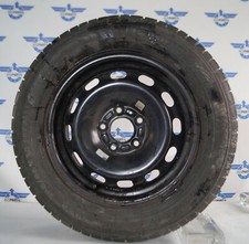 1x Winterreifen / Ersatzrad  195/65 R15 auf Stahlfelge Volvo C30 / V50 / S40 II