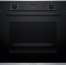 Bosch Backofen 60 cm Pizzastufe 3D Heißluft EcoClean Direct HBA234BB3