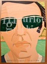 ALEX KATZ Lithographie Atelier Mourlot Bütten Self portrait with sunglasses NY