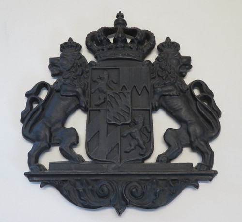 Bayern wappen gusseisen 28 - bayern,