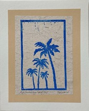 Original Linolschnitt Druck