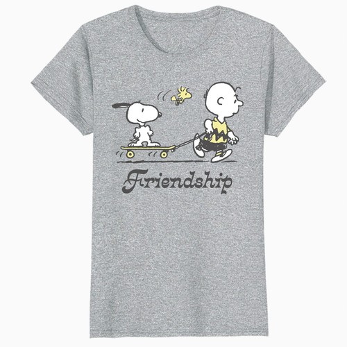 Peanuts snoopy charlie - peanuts, brown
