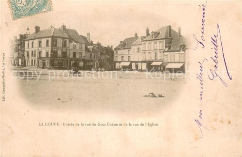 Loupe entree la rue - loupe,