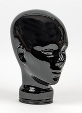 Schwarzer Keramik Kopf für