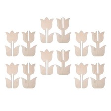 Tulpen aus Holz zum Bemalen