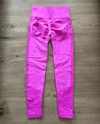 Damen leggings pink - leggings, mit
